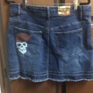 Disney Pirates of Caribbean jean skirt!